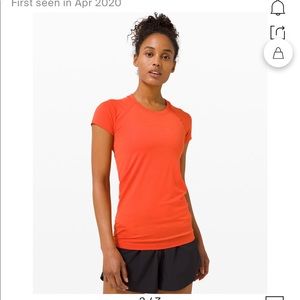 Lululemon Swiftly Tech 2.0 shirt